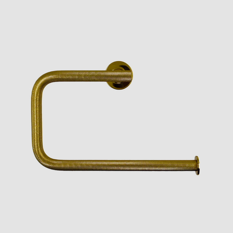 Knurled Antique Half Towel Holder