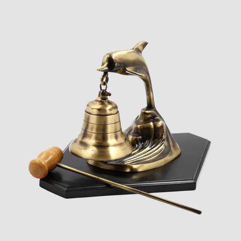 Coastal Dolphin Desktop Bell