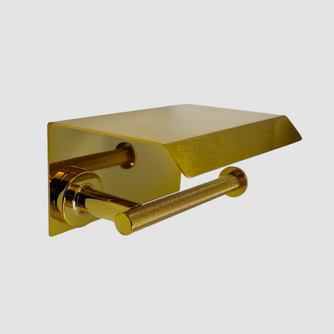 Knurled Antique Sharpy Toilet Paper Holder