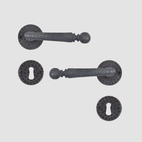 Rustic Hammered Door Handle