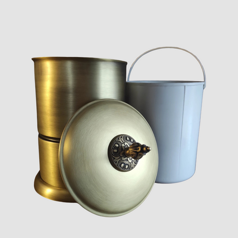 Moroccan Detailed Trash Can
