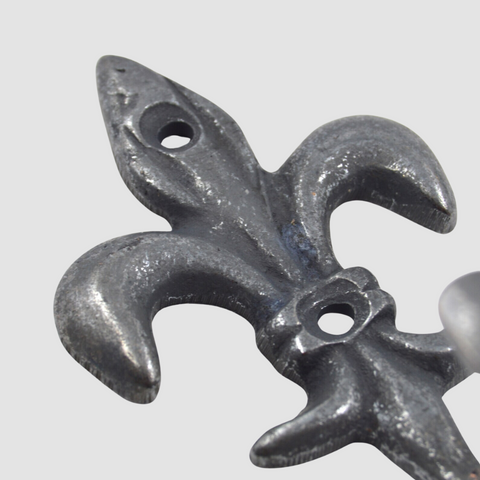 Rustic Fleur De Lys Hook