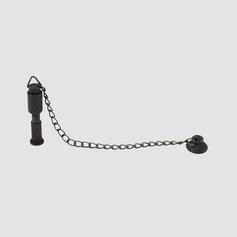 Rustic Guillotine Chain Window Lock