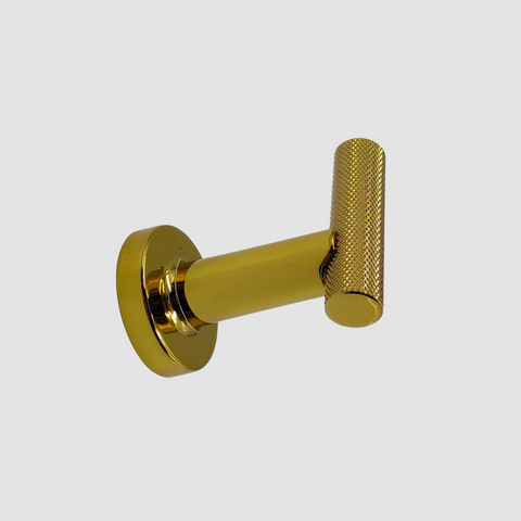 Knurled Antique Single Wall Hook
