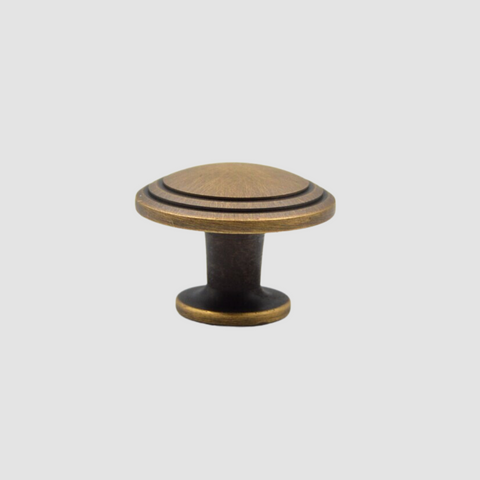 Antique Brass Round Door Knob