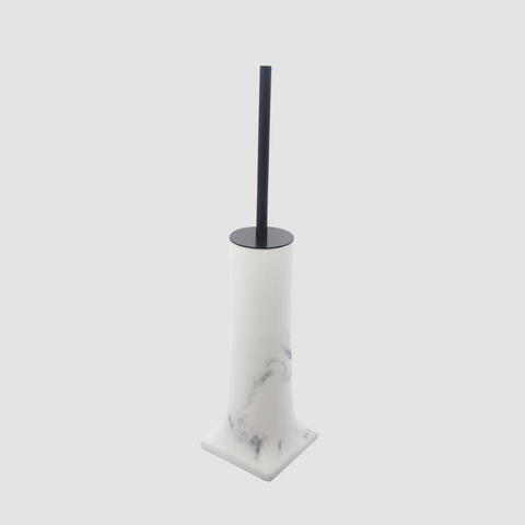 Marble Toilet Brush and Holder