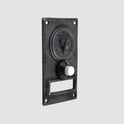 Rustic Lion Doorbell Button