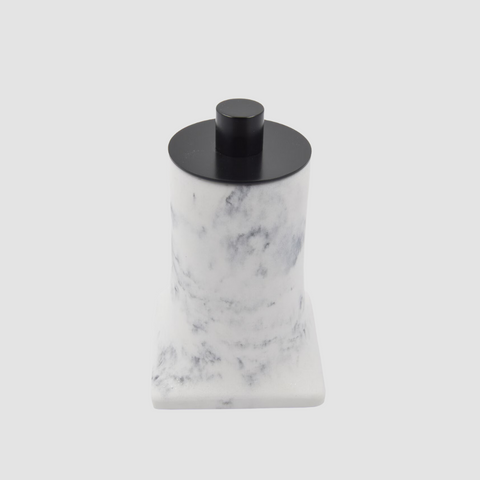 Marble Cotton Swab Holder