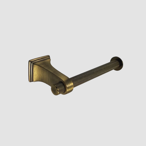 Knurled Antique Toilet Paper Holder