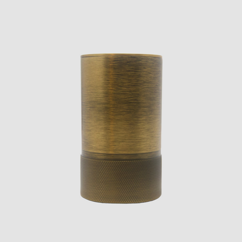 Knurled Antique Toothbrush Holder