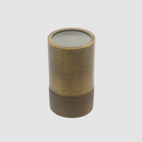 Knurled Antique Toothbrush Holder