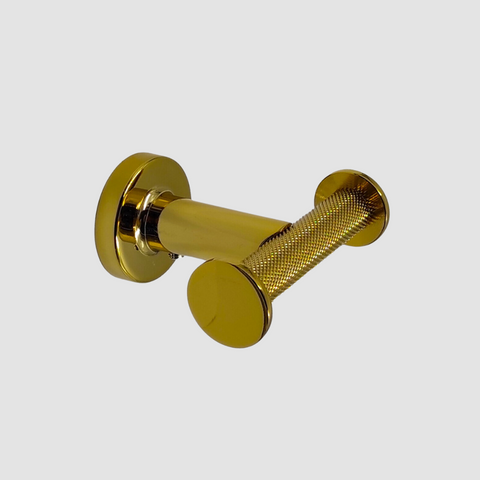 Knurled Antique Double Hook